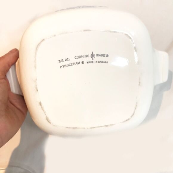 VINTAGE Blue Cornflower Corningware Baking Dish 32 OZ - Picture 2 of 11